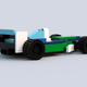 Illustration for article titled Lego Benetton B194!